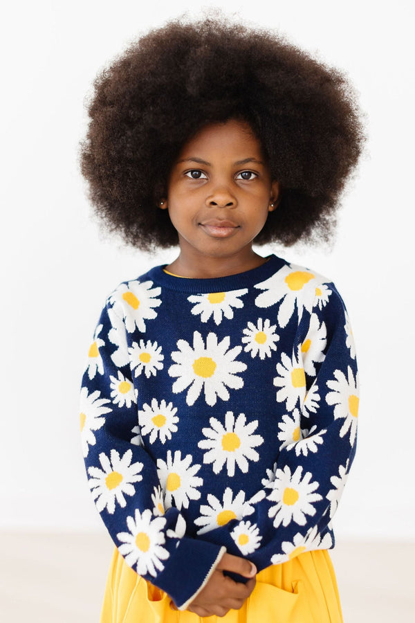 daisy-for-you-sweater Mila &  Rose - Sophia's Style-Daisy for You Sweater-6-12M--1